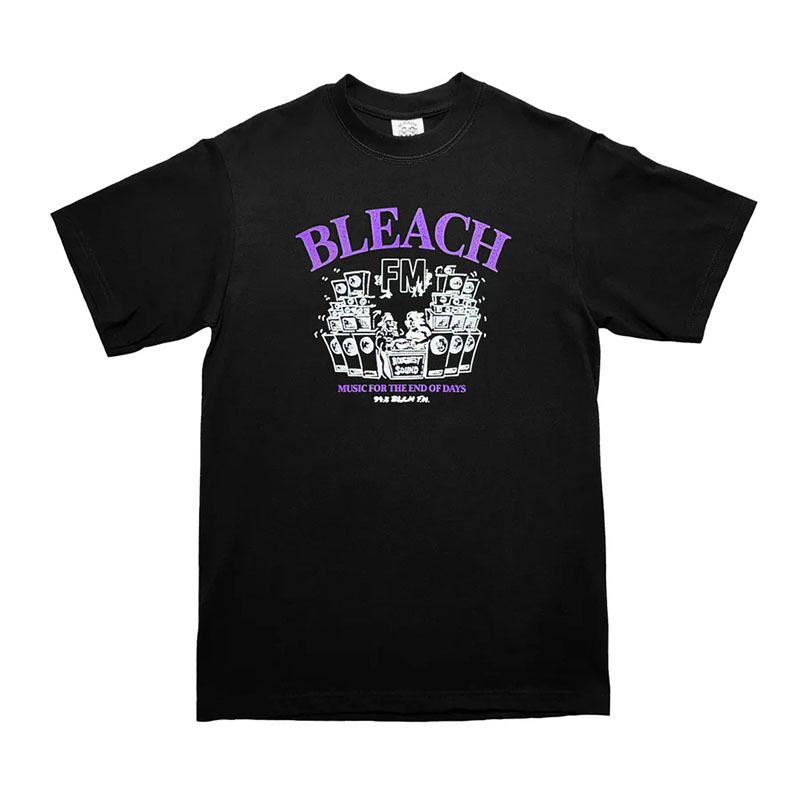 BLEACH USA(ブリーチ)/ 94.5 FM TEE -2.COLOR-(BLACK)