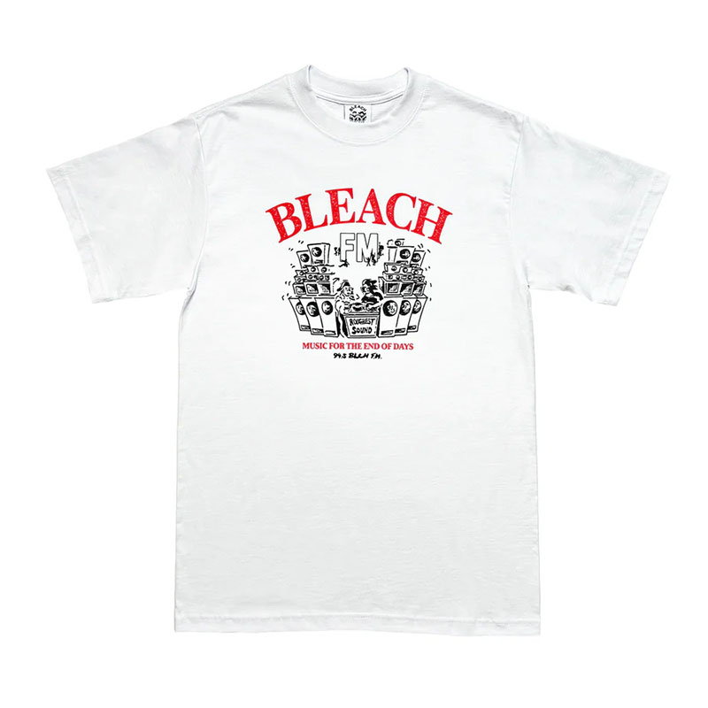 BLEACH USA(ブリーチ)/ 94.5 FM TEE -2.COLOR-(WHITE)