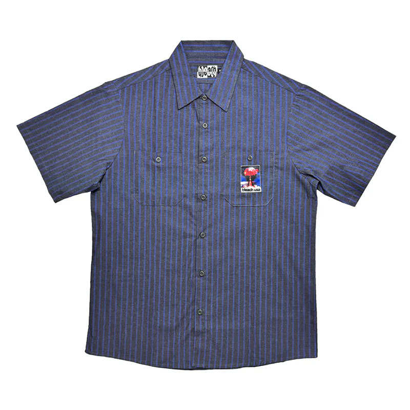 BLEACH USA(ブリーチ)/ EXPLOSIVE WORK SHIRTS -2.COLOR-(D.GREY)