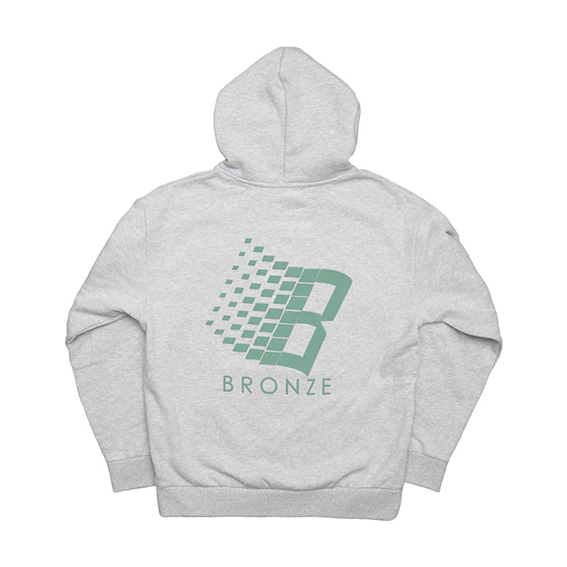 BRONZE 56K(ブロンズ)/ LOGO PUFF PRINT HOODY -2.COLOR-