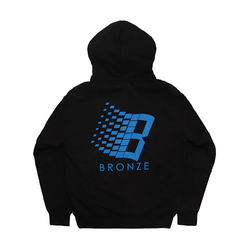 BRONZE 56K(ブロンズ)/ LOGO PUFF PRINT HOODY -2.COLOR-(BLACK)