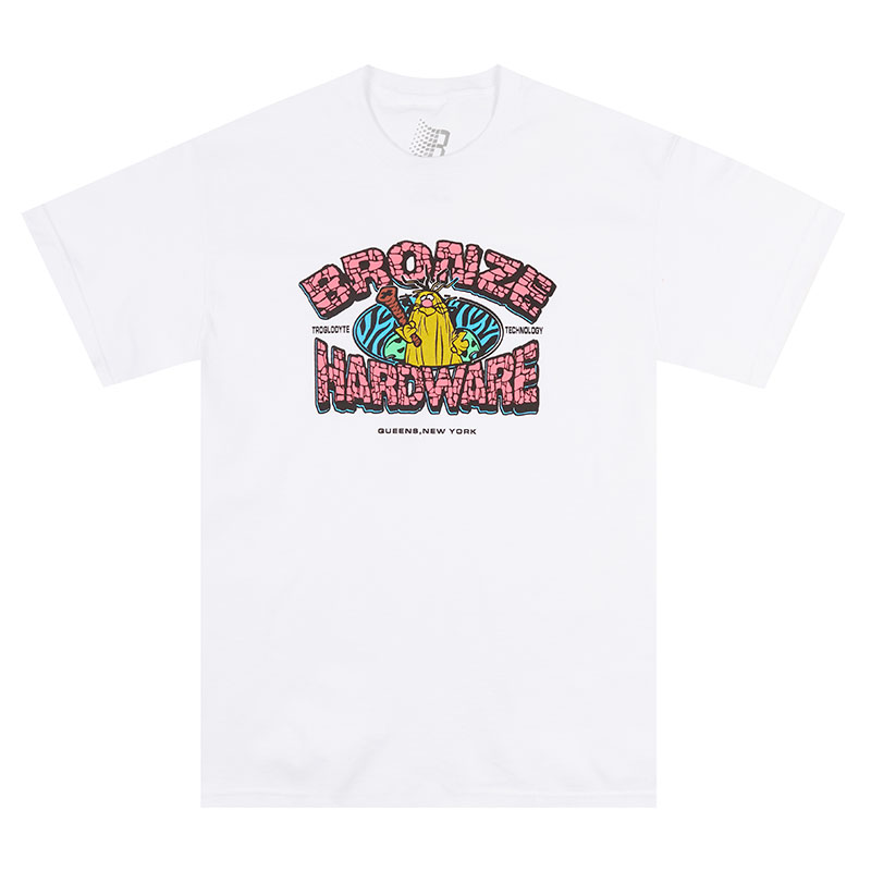 BRONZE 56K(ブロンズ)/ TROGLODYTE TEE -2.COLOR-(WHITE)