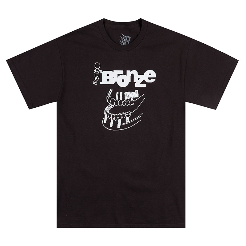 BRONZE 56K(ブロンズ)/ TEETH TEE -2.COLOR-(BLACK)