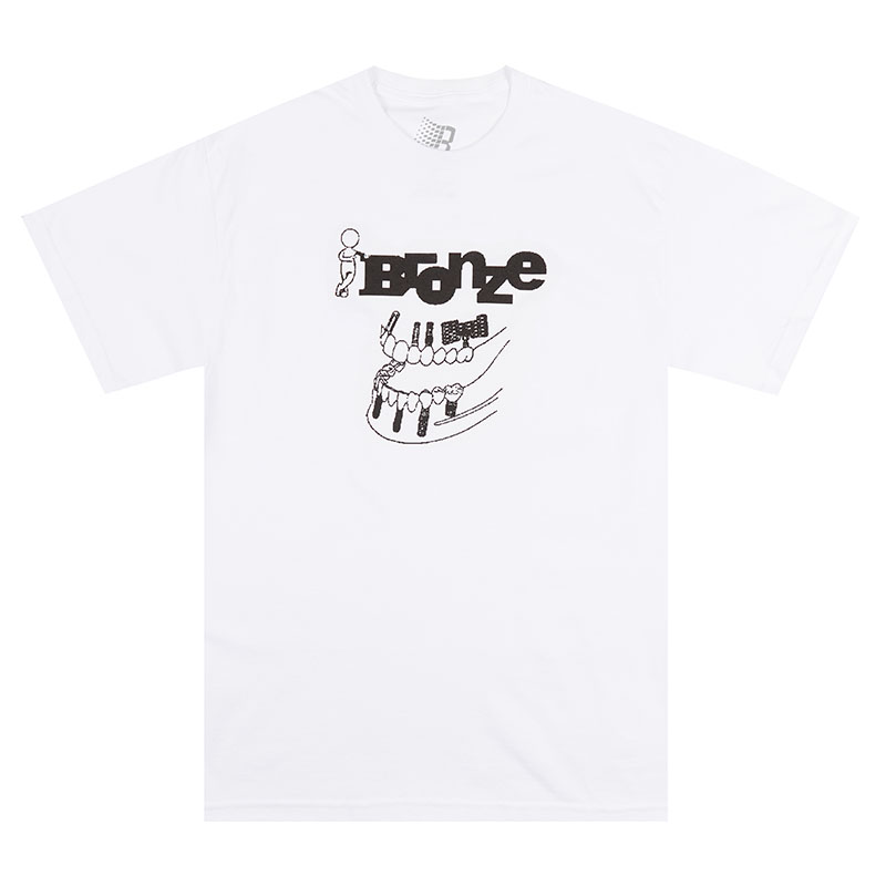 BRONZE 56K(ブロンズ)/ TEETH TEE -2.COLOR-(WHITE)