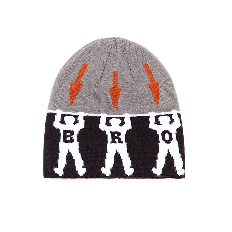 BRONZE 56K(ブロンズ)/ ARROW SKULLY BEANIE -3.COLOR-(BLACK)