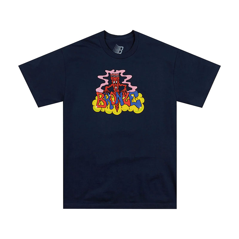 BRONZE 56K(ブロンズ)/ MR.BLUNT TEE -2.COLOR-(NAVY)