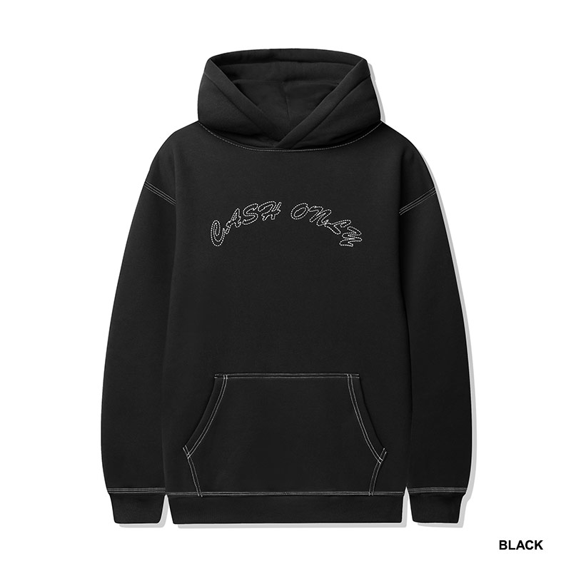 CASH ONLY(キャッシュオンリー)/ Stitch Logo Pullover Hood -2.COLOR-