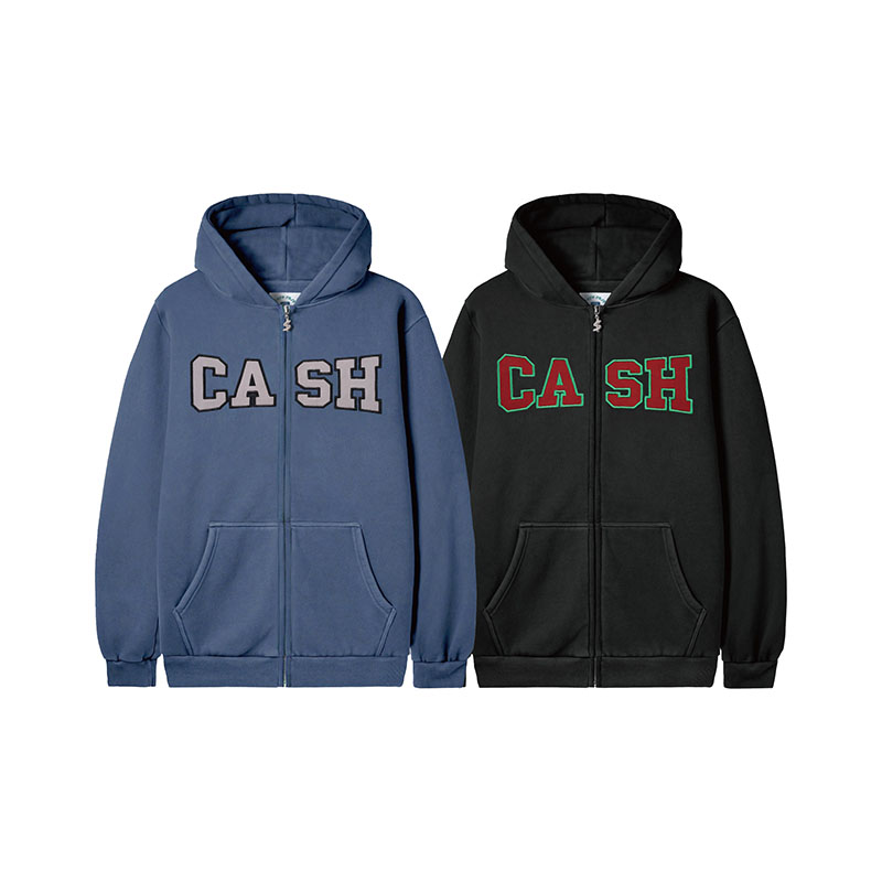CASH ONLY(キャッシュオンリー)/ Campus Zip-Thru Hood -2.COLOR-
