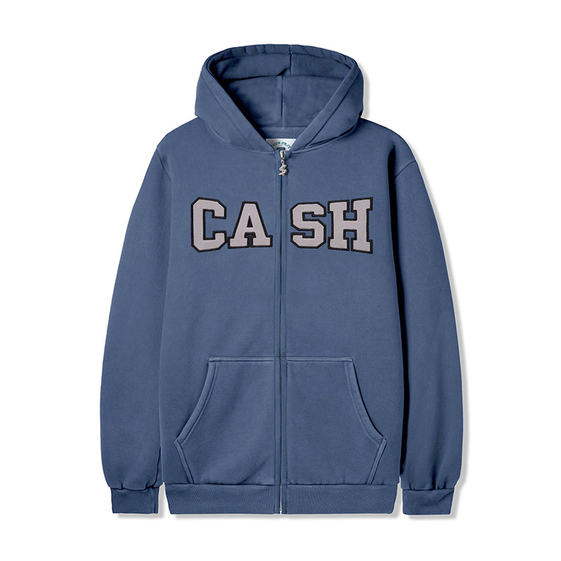 CASH ONLY(キャッシュオンリー)/ Campus Zip-Thru Hood -2.COLOR-(W.DENIM)