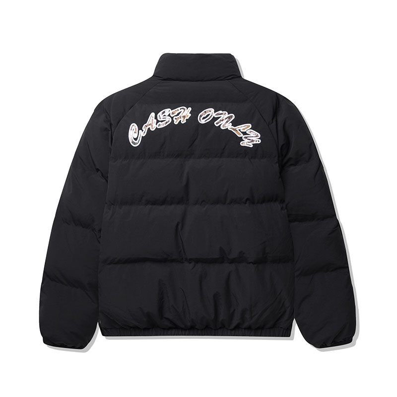 CASH ONLY(キャッシュオンリー)/ Grove Reversible Puffer Jacket -BLACK-
