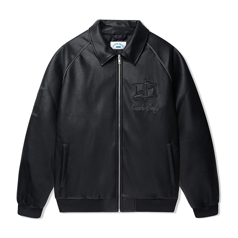 CASH ONLY(キャッシュオンリー)/ Halftime Jacket -BLACK-