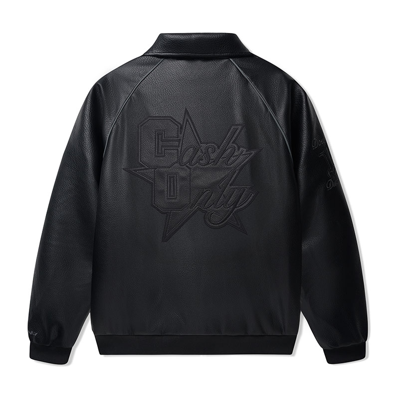 CASH ONLY(キャッシュオンリー)/ Halftime Jacket -BLACK-