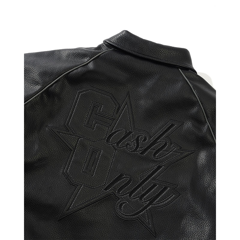 CASH ONLY(キャッシュオンリー)/ Halftime Jacket -BLACK-