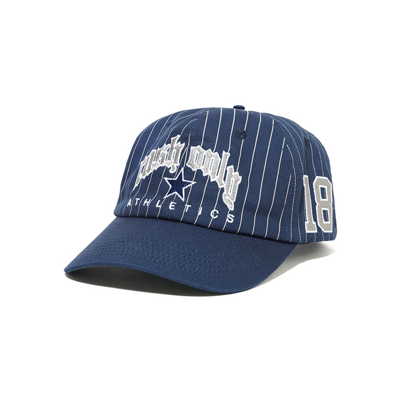 CASH ONLY(キャッシュオンリー)/ Ballpark 6 Panel Cap -2.COLOR-(NAVY)