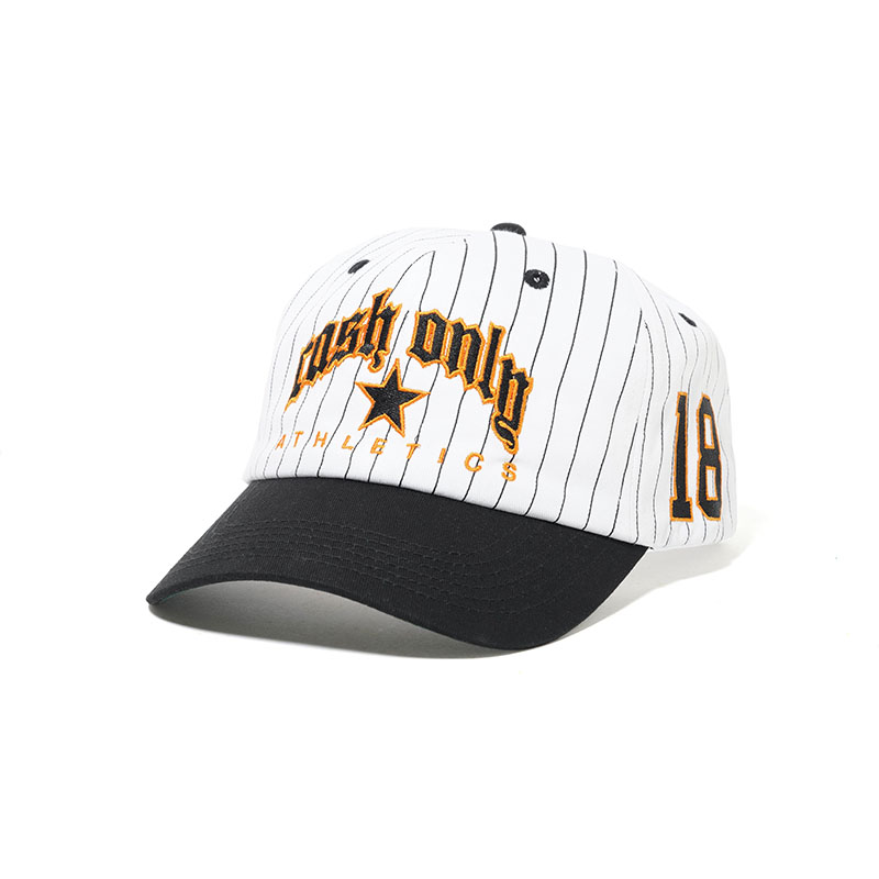 CASH ONLY(キャッシュオンリー)/ Ballpark 6 Panel Cap -2.COLOR-(WHITE)