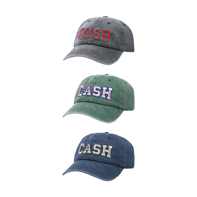 CASH ONLY(キャッシュオンリー)/ Campus 6 Panel Cap -3.COLOR-