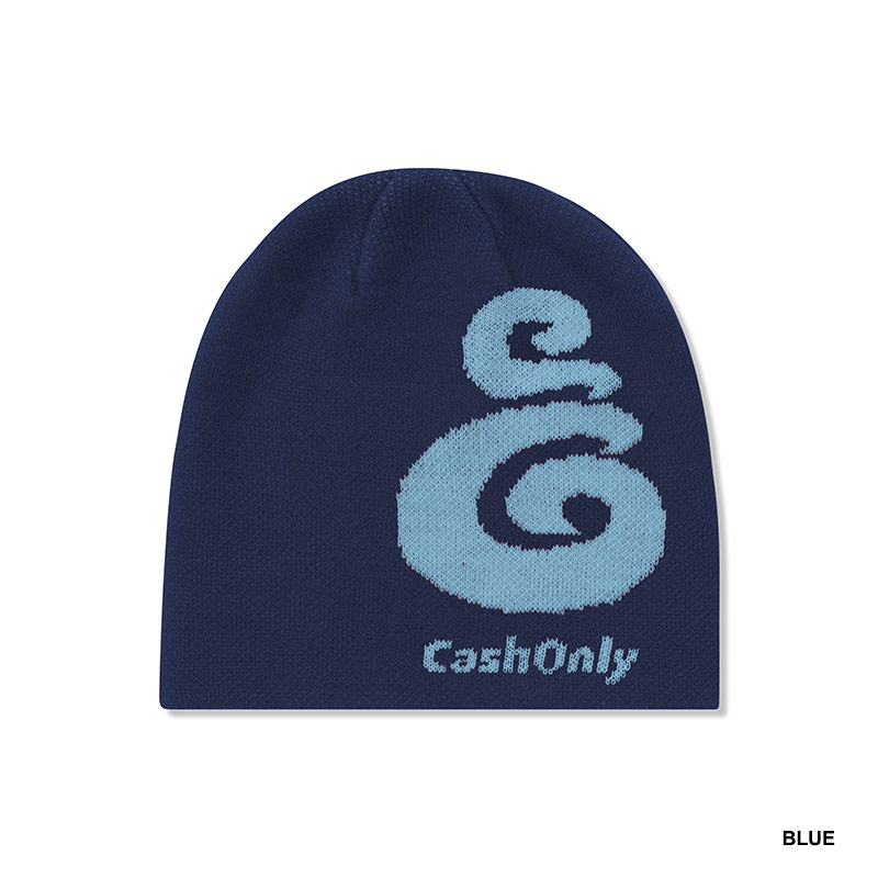 CASH ONLY(キャッシュオンリー)/ Symbol Skully Beanie -2.COLOR-