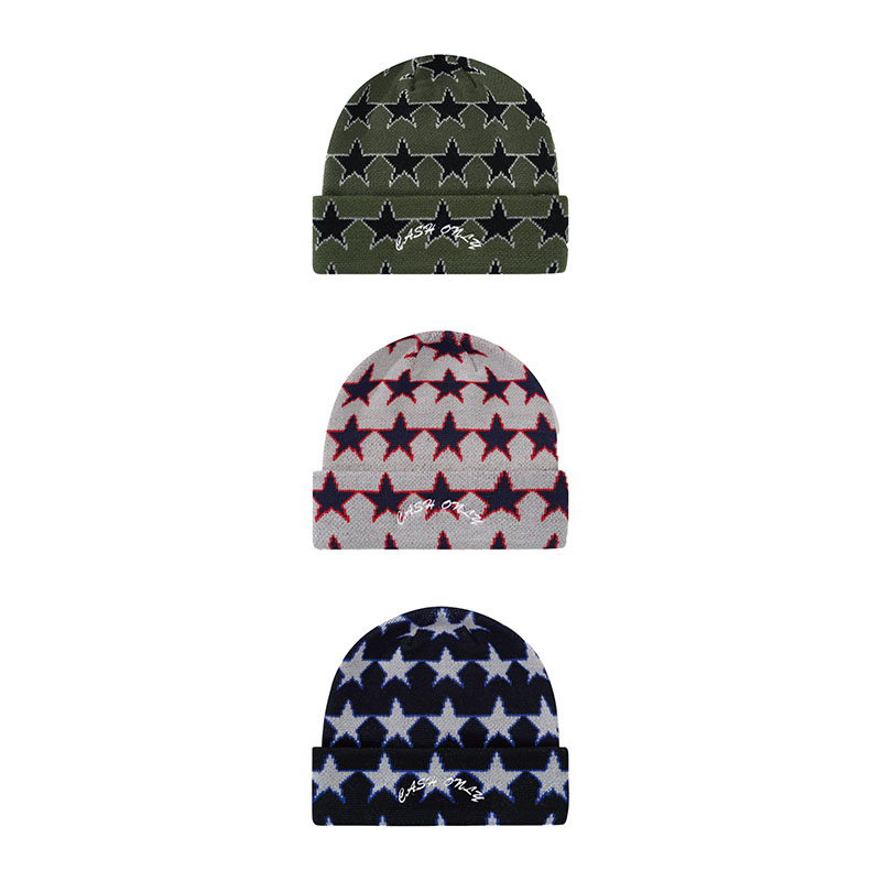 CASH ONLY(キャッシュオンリー)/ Star Beanie -3.COLOR-