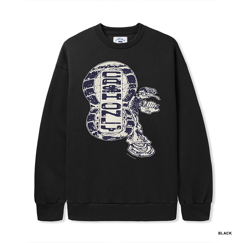 CASH ONLY(キャッシュオンリー)/ Stomp Crewneck Sweatshirt -2.COLOR-