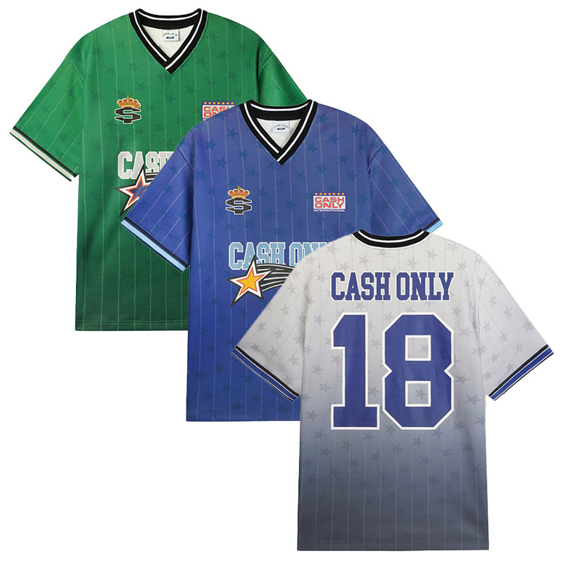 CASH ONLY(キャッシュオンリー)/ Downtown Jersey -3.COLOR-