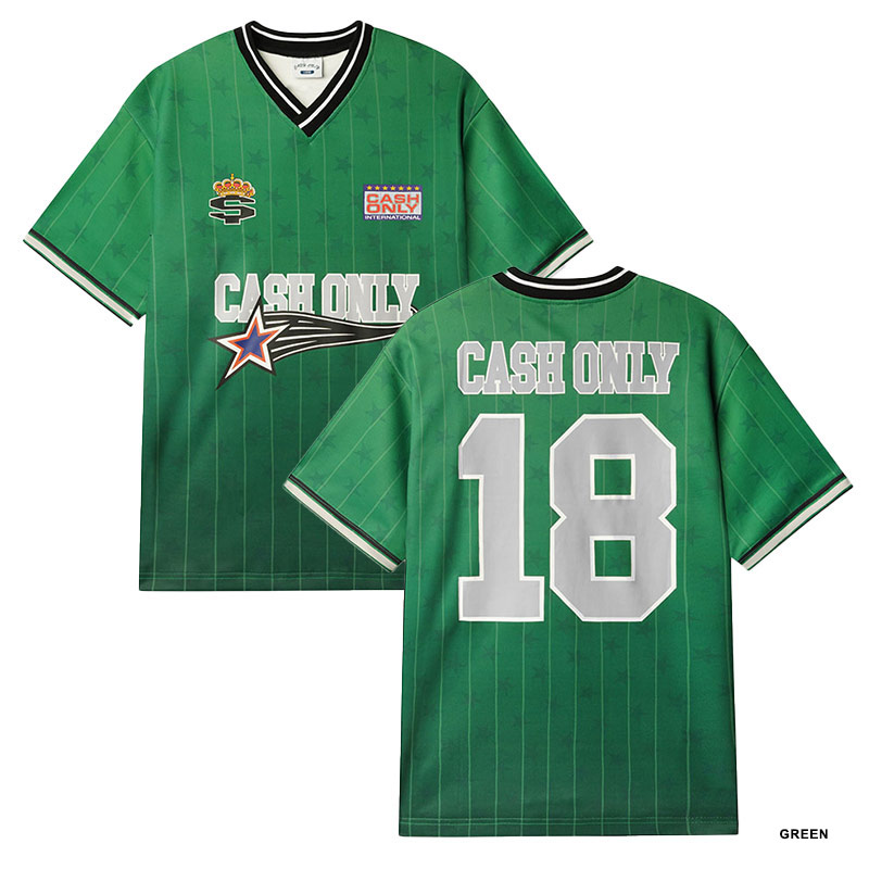 CASH ONLY(キャッシュオンリー)/ Downtown Jersey -3.COLOR-