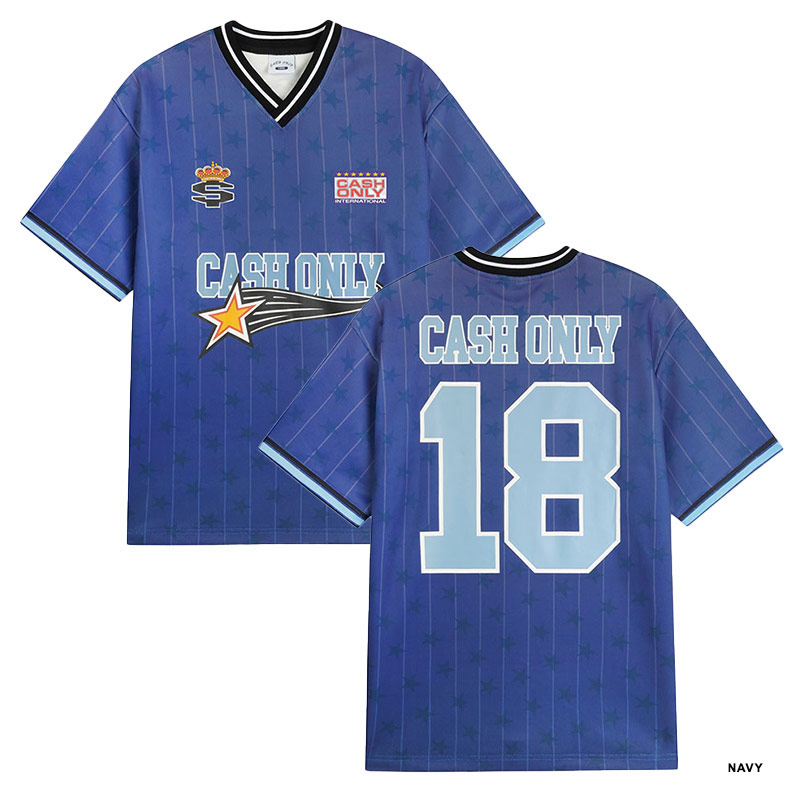 CASH ONLY(キャッシュオンリー)/ Downtown Jersey -3.COLOR-