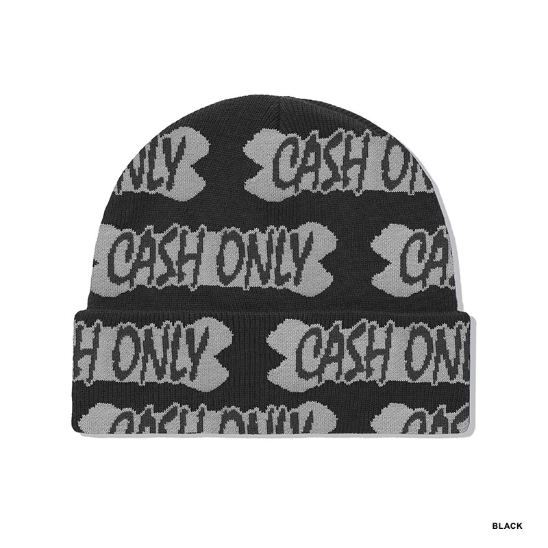 CASH ONLY(キャッシュオンリー)/ Bone Beanie -3.COLOR-