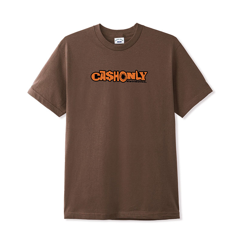 CASH ONLY(キャッシュオンリー)/ PAYDAY TEE -3.COLOR-(BROWN)