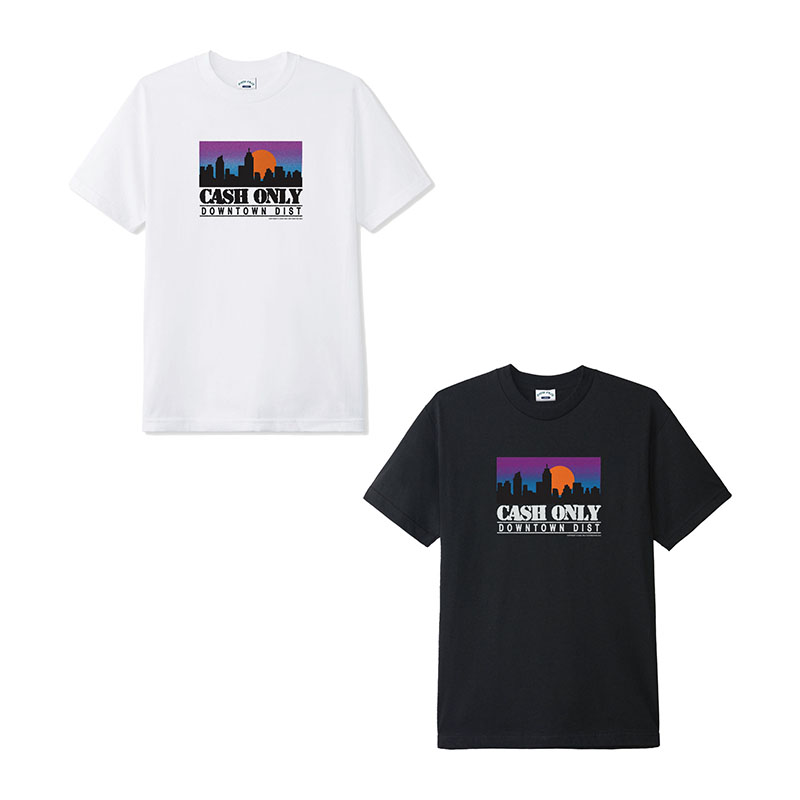 CASH ONLY(キャッシュオンリー)/ SKYLINE TEE -2.COLOR-