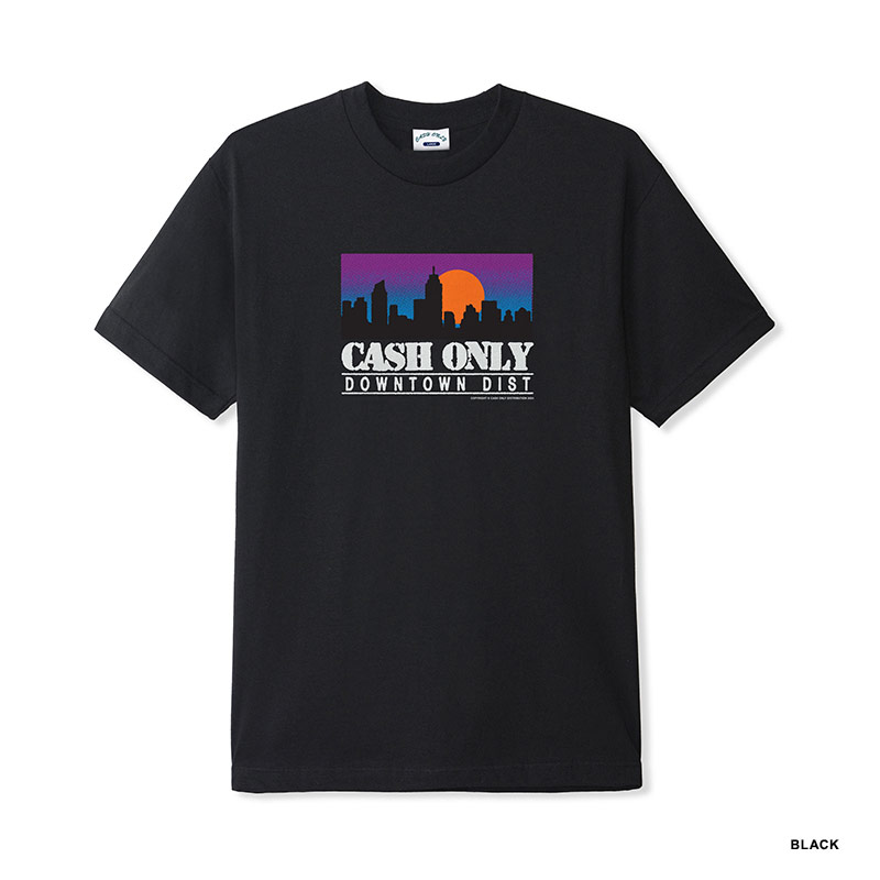 CASH ONLY(キャッシュオンリー)/ SKYLINE TEE -2.COLOR-