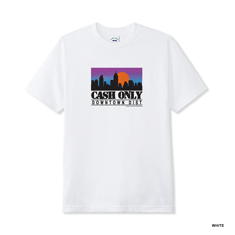 CASH ONLY(キャッシュオンリー)/ SKYLINE TEE -2.COLOR-