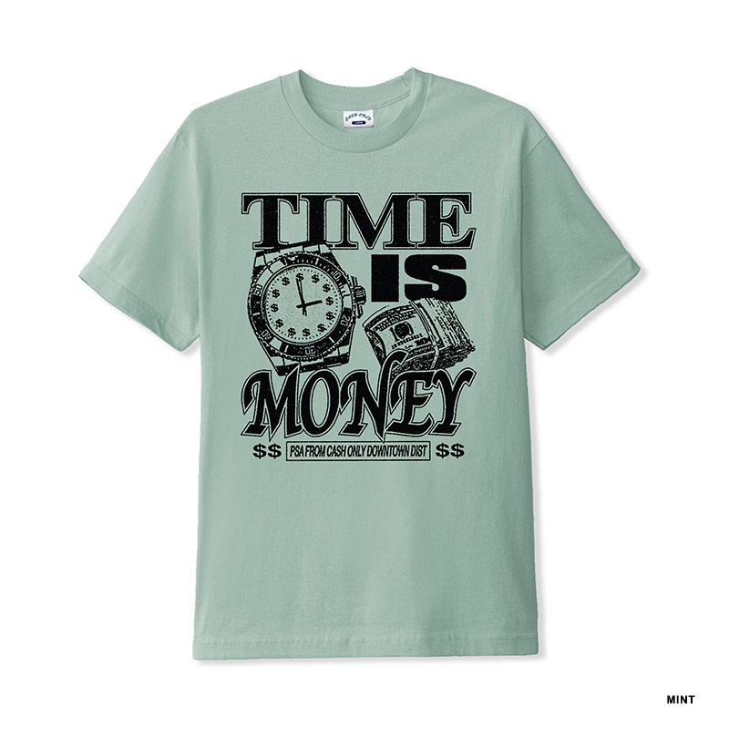 CASH ONLY(キャッシュオンリー)/ TIME TEE -3.COLOR-