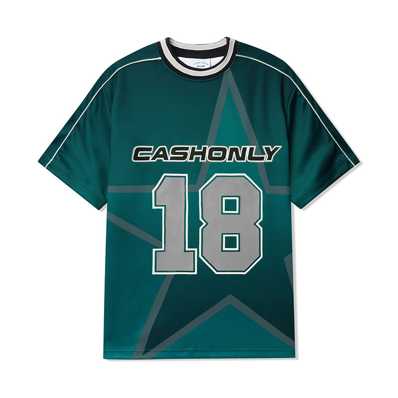 CASH ONLY(キャッシュオンリー)/ DEFENCE JERSEY -2.COLOR-(GREEN)
