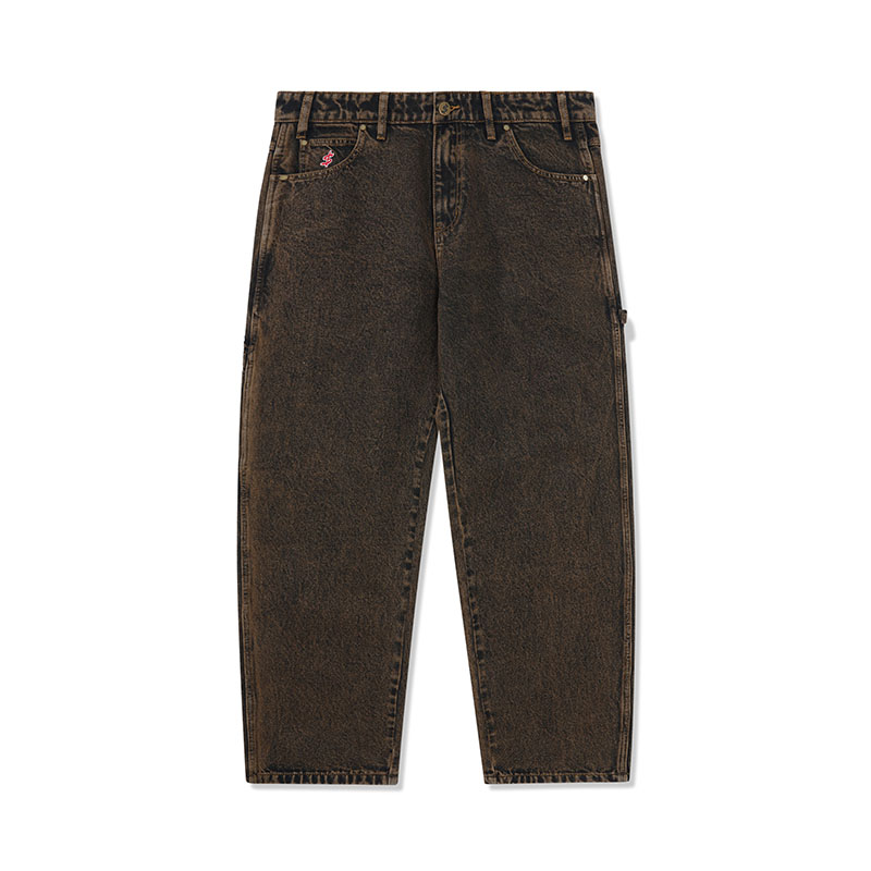 CASH ONLY(キャッシュオンリー)/ BLOCKOUTR DENIM JEANS -2.COLOR-(ACID BROWN)