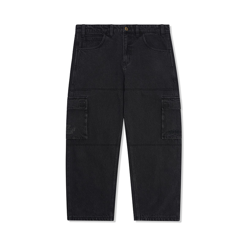 CASH ONLY(キャッシュオンリー)/ ALEKA CARGO JEANS -2.COLOR-(BLACK)