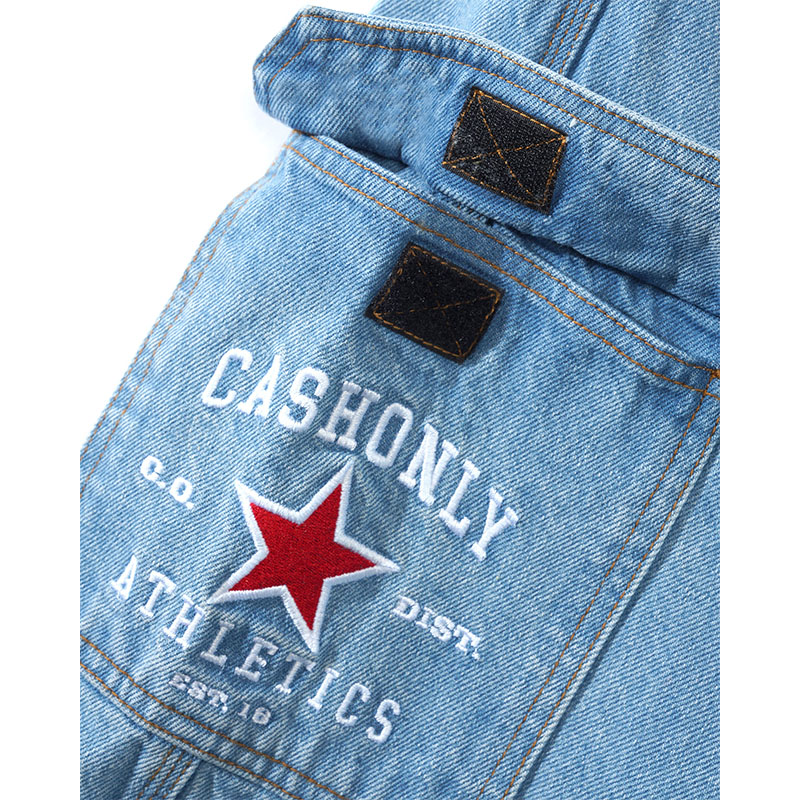 CASH ONLY(キャッシュオンリー)/ ATHLETICS DENIM SHORTS -2.COLOR-