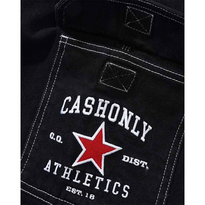 CASH ONLY(キャッシュオンリー)/ ATHLETICS DENIM SHORTS -2.COLOR-