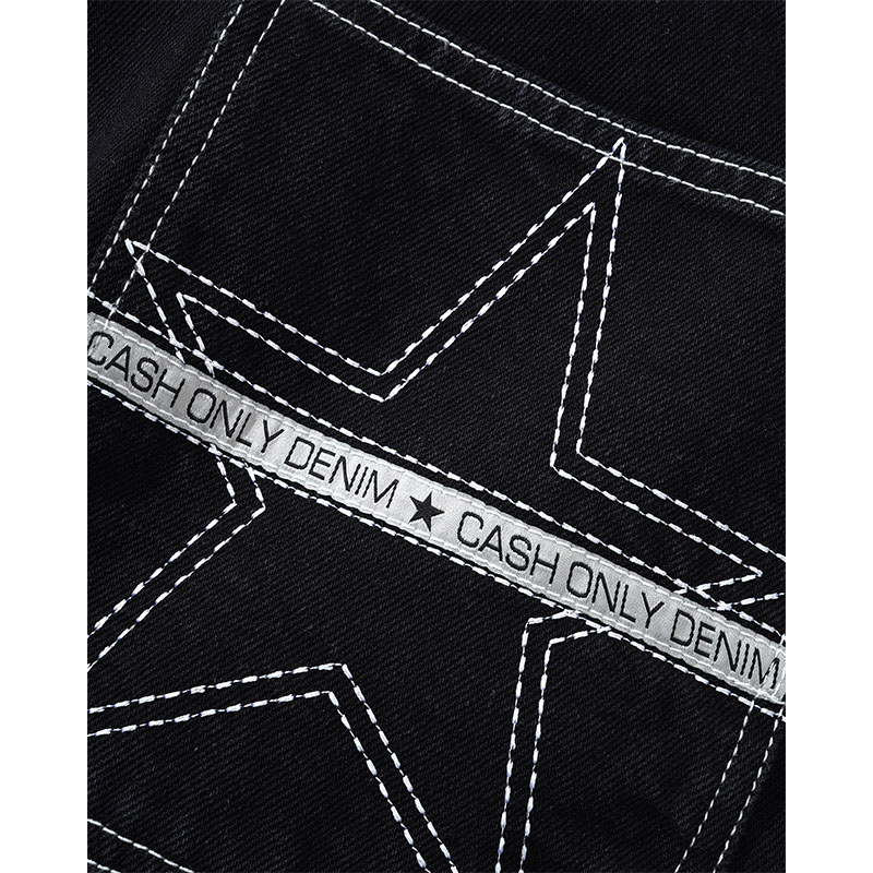 CASH ONLY(キャッシュオンリー)/ ATHLETICS DENIM SHORTS -2.COLOR-