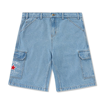 CASH ONLY(キャッシュオンリー)/ ATHLETICS DENIM SHORTS -2.COLOR-