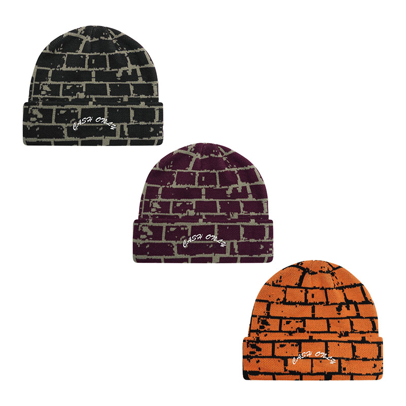 CASH ONLY(キャッシュオンリー)/ BRINKS BEANIE -3.COLOR-