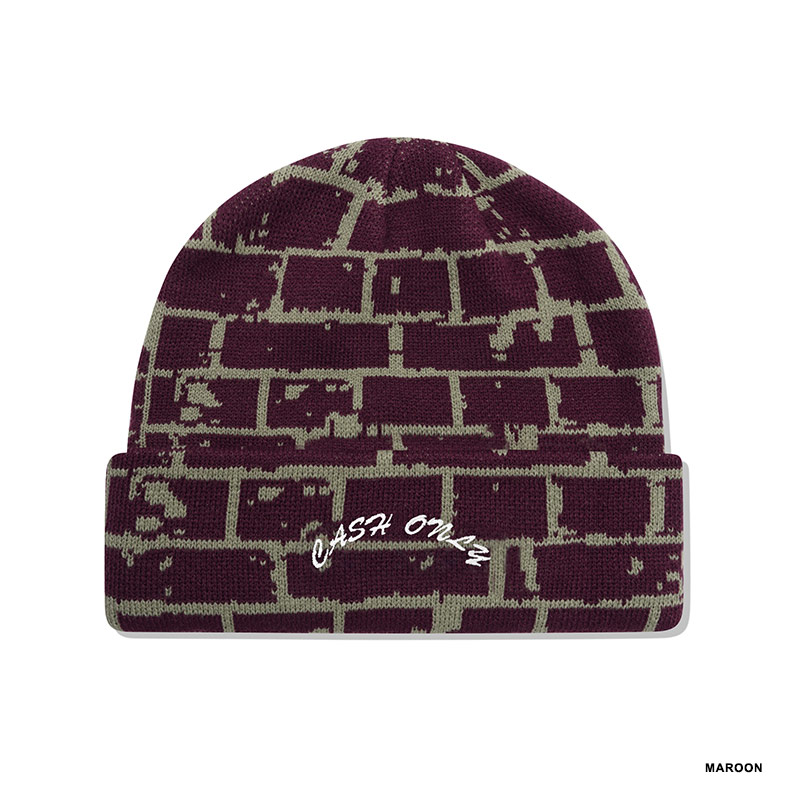 CASH ONLY(キャッシュオンリー)/ BRINKS BEANIE -3.COLOR-