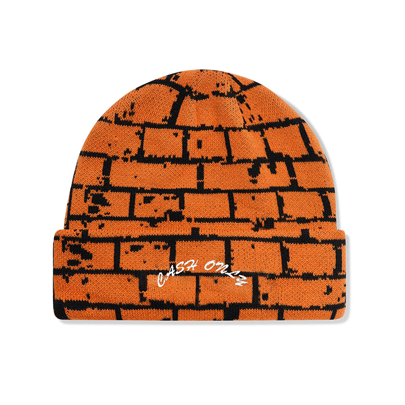 CASH ONLY(キャッシュオンリー)/ BRINKS BEANIE -3.COLOR-(ORANGE)