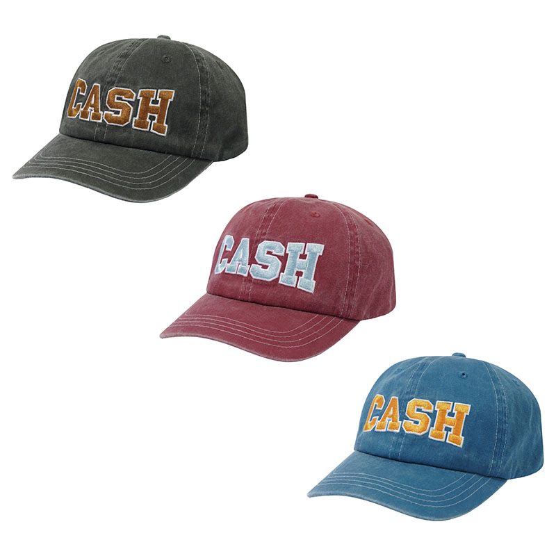 CASH ONLY(キャッシュオンリー)/ CAMPUS 6 PANEL CAP -3.COLOR-