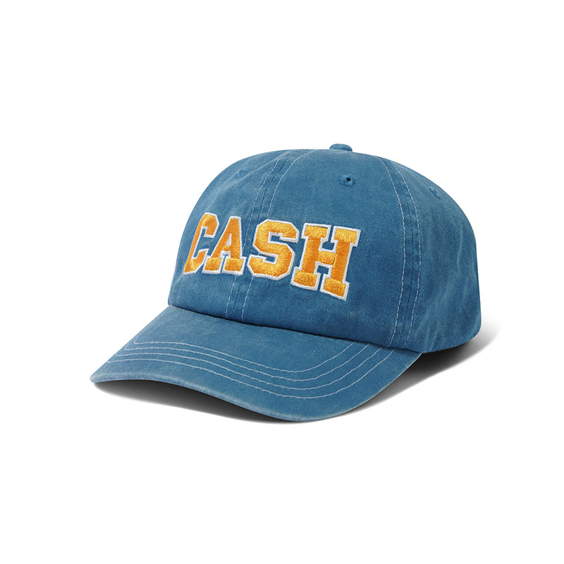 CASH ONLY(キャッシュオンリー)/ CAMPUS 6 PANEL CAP -3.COLOR-(BLUE)