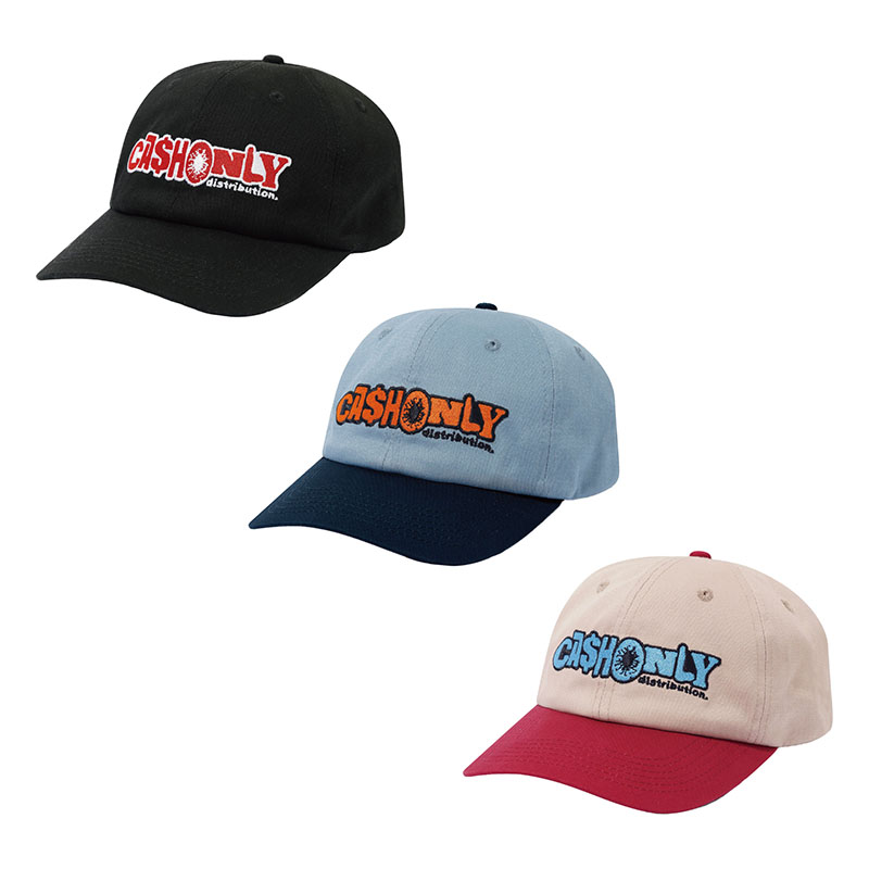 CASH ONLY(キャッシュオンリー)/ PAYDAY 6 PANEL CAP -3.COLOR-