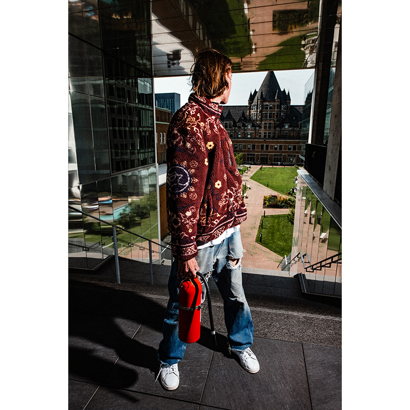 CLASSIC GRIP(クラシックグリップ)/ TONY PERSIAN ZIP FLEECE -MULTI-