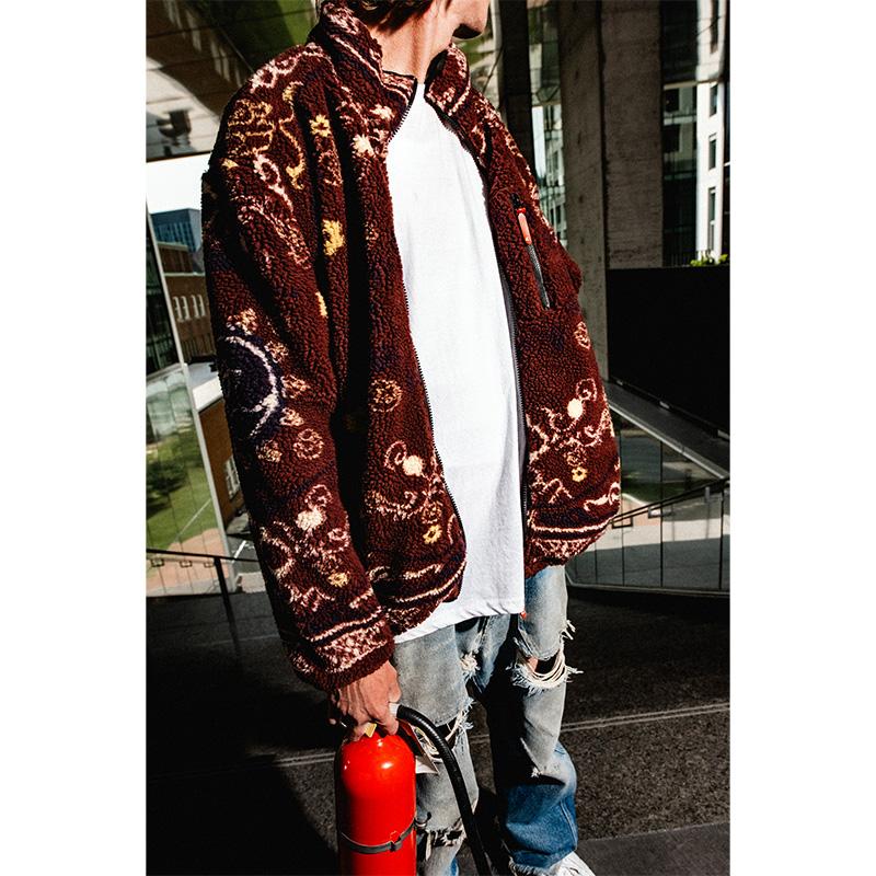 CLASSIC GRIP(クラシックグリップ)/ TONY PERSIAN ZIP FLEECE -MULTI-