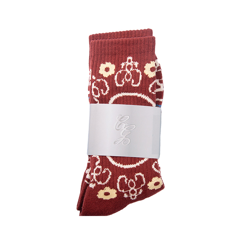 CLASSIC GRIP(クラシックグリップ)/ TONY PERSIAN SOCKS -BURGUNDY-