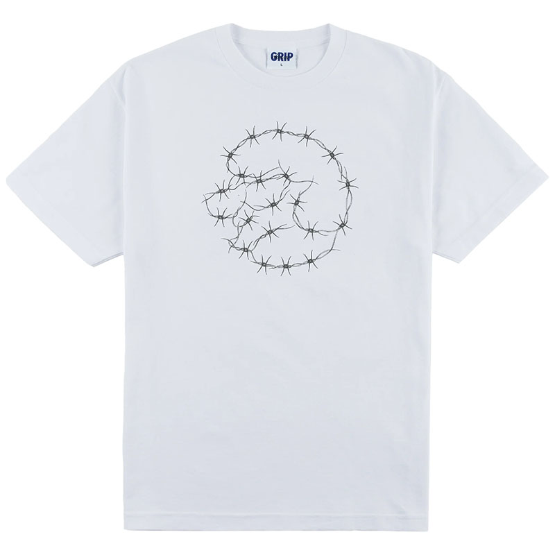 CLASSIC GRIP(クラシックグリップ)/ WIRED TEE -2.COLOR-(WHITE)