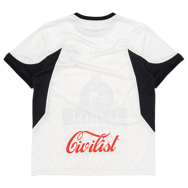 Civilist(シビリスト)/ Foot Ball Jersey -BEIGE-